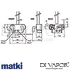 Matki Swadling 2 2021 Absolute2 Contemporary Dual Outlet Exposed Shower Valve Dimensions